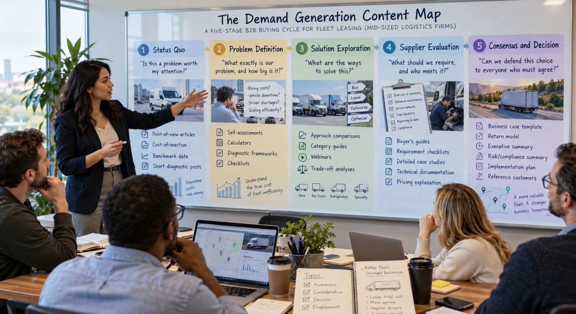 The Demand Generation Content Map