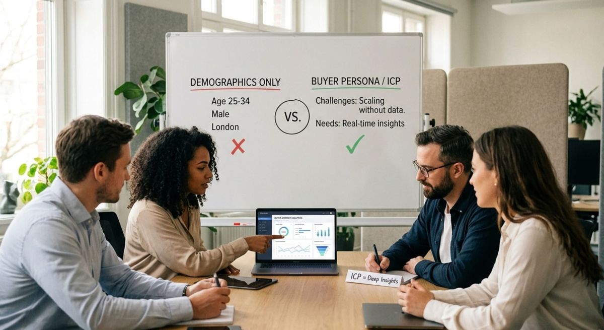 The ICP Is Not a Demographic: Building Buyer Personas That Actually Drive Strategy