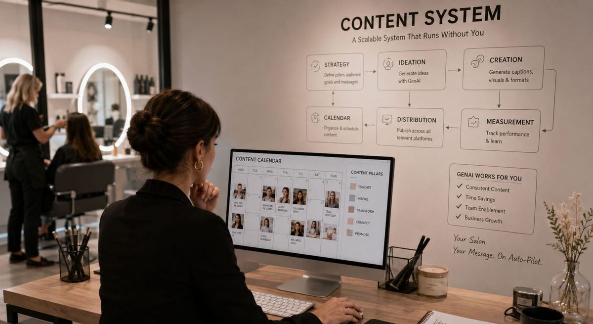 USE CASE: How to Use GenAI to Build a Content System That Doesn’t Depend on the Owner in a Beauty Salon