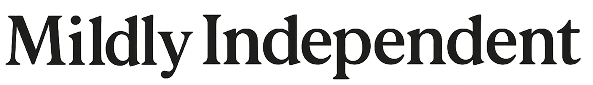 Mildly Independent home