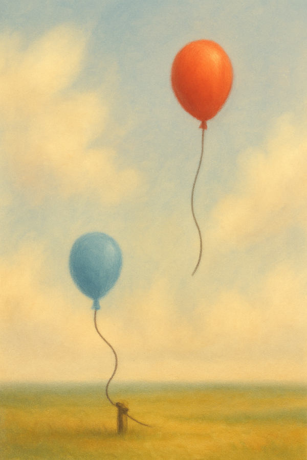 Loosening the tether.