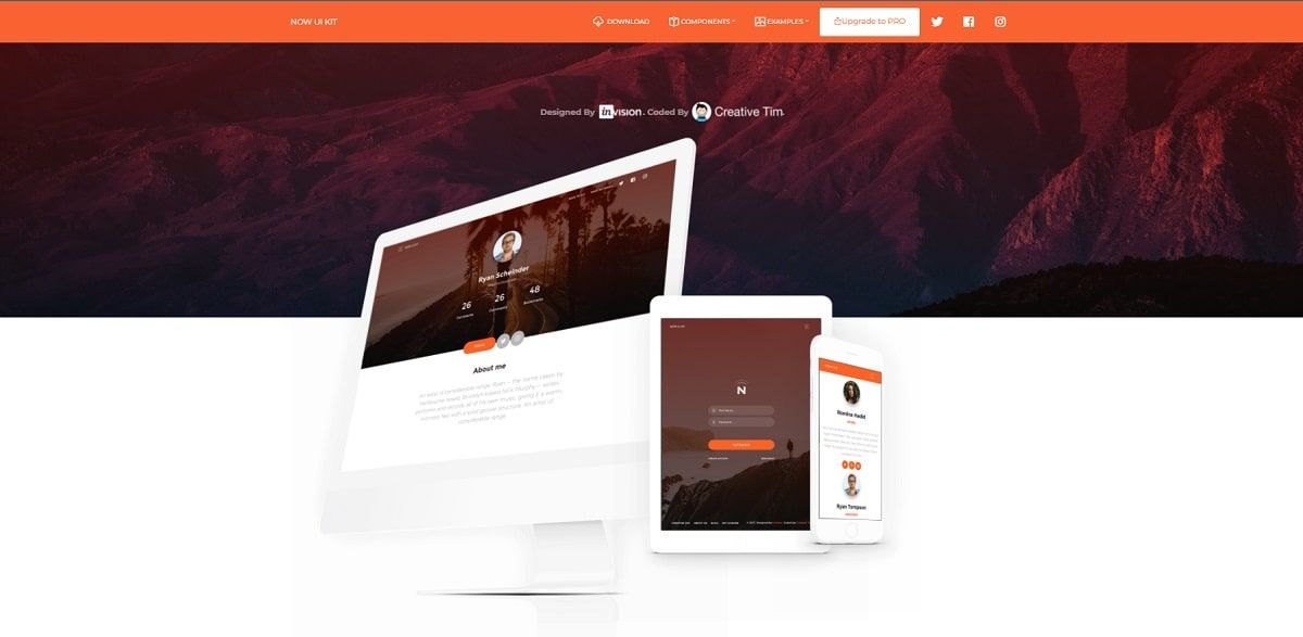 Vue Now UI Kit (Open-Source) - Cover Image