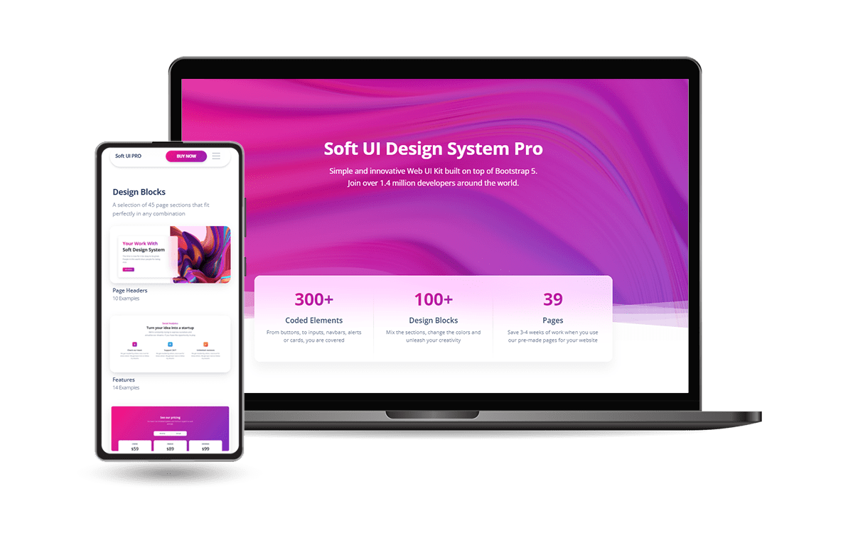 Django Soft Design PRO - OAuth, Extended Profiles