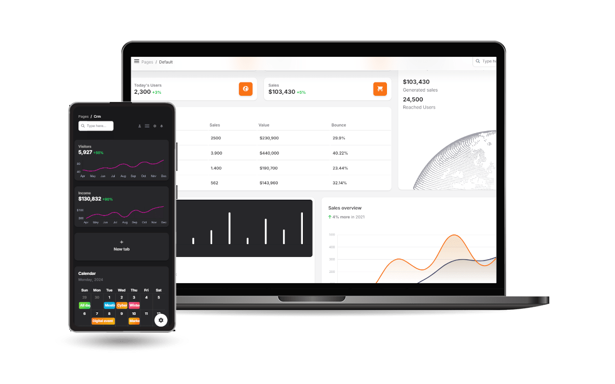 Django Soft Dashboard PRO - Update to the latest UI version & Codebase improvements 