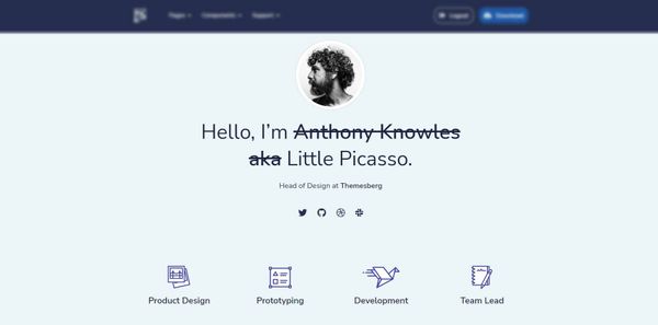 Pixel Lite - Open-Source Flask Website Template