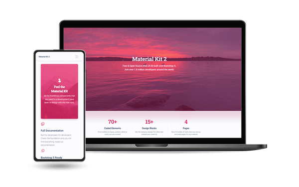 Material Kit - Open-Source Django Starter