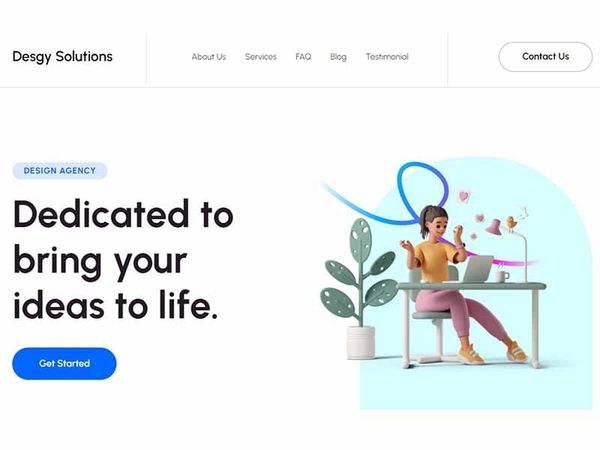 Desgy NextJS - Free Starter crafted by AdminMart