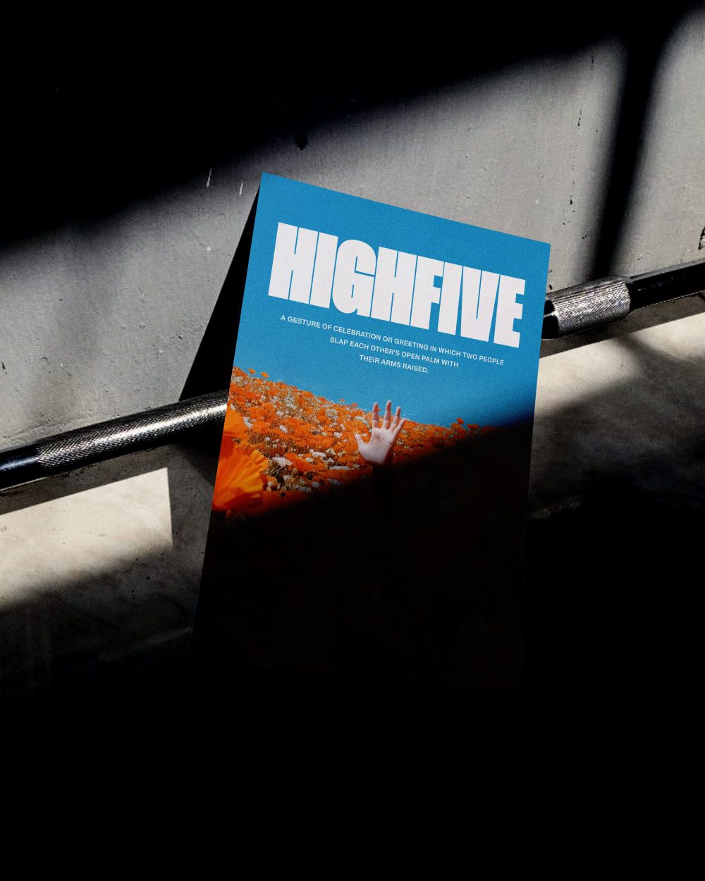 High Contrast Poster Mockup