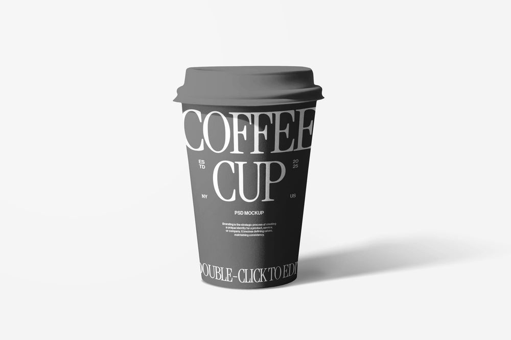 Coffee Paper Cup Mockup