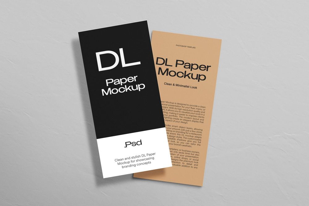 Two of DL Paper Mockups
