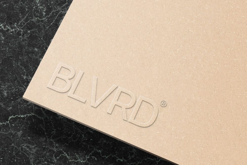 Premium Emboss Logo Mockup