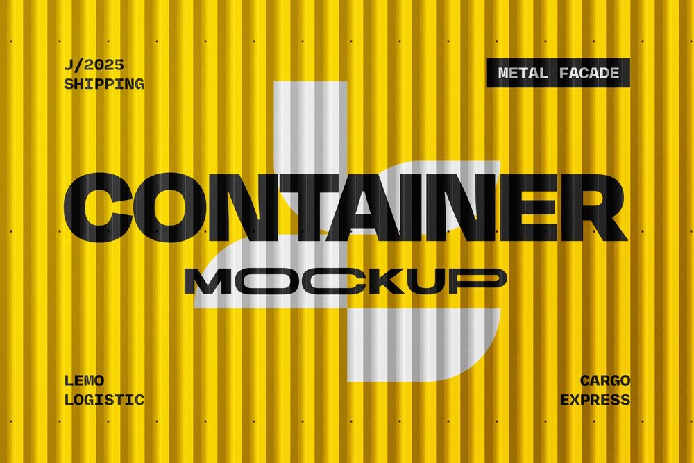 Minimal Container Mockup