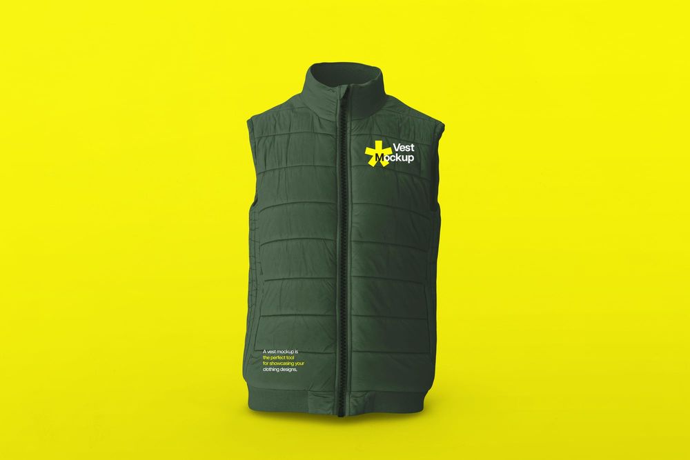 Insulated Vest Mockup