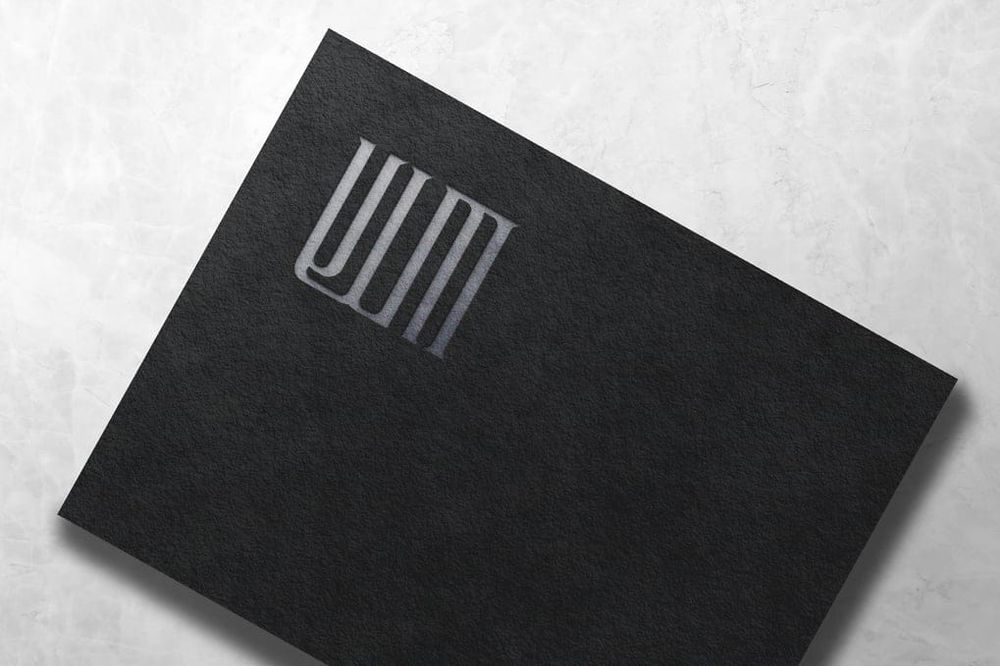 Logo Mockup On Marble Background
