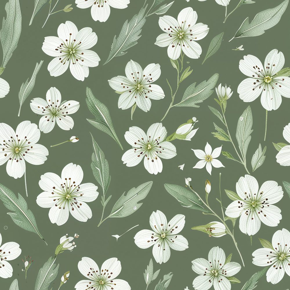 Soft Spring Blossom Pattern