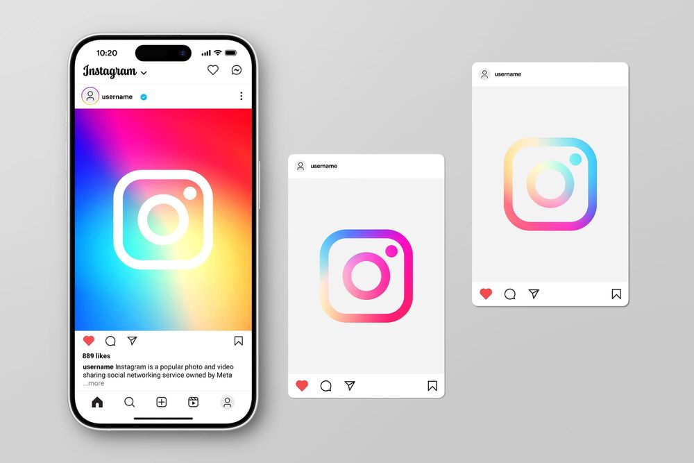 Clean Social Media Post Mockup