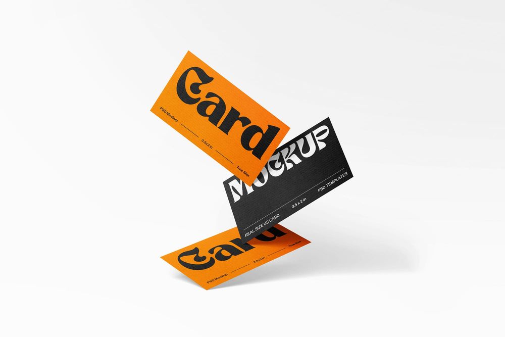 Aesthetic Business Card Mockups