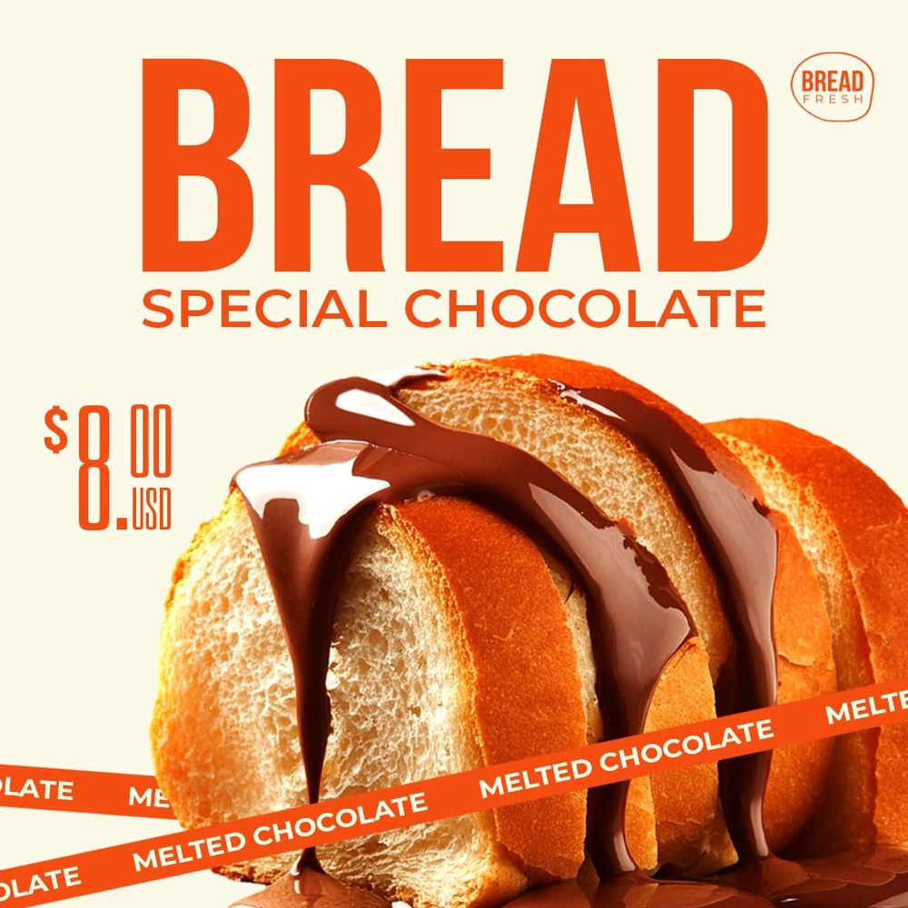 Bread Special Chocolate Orange Instagram Post