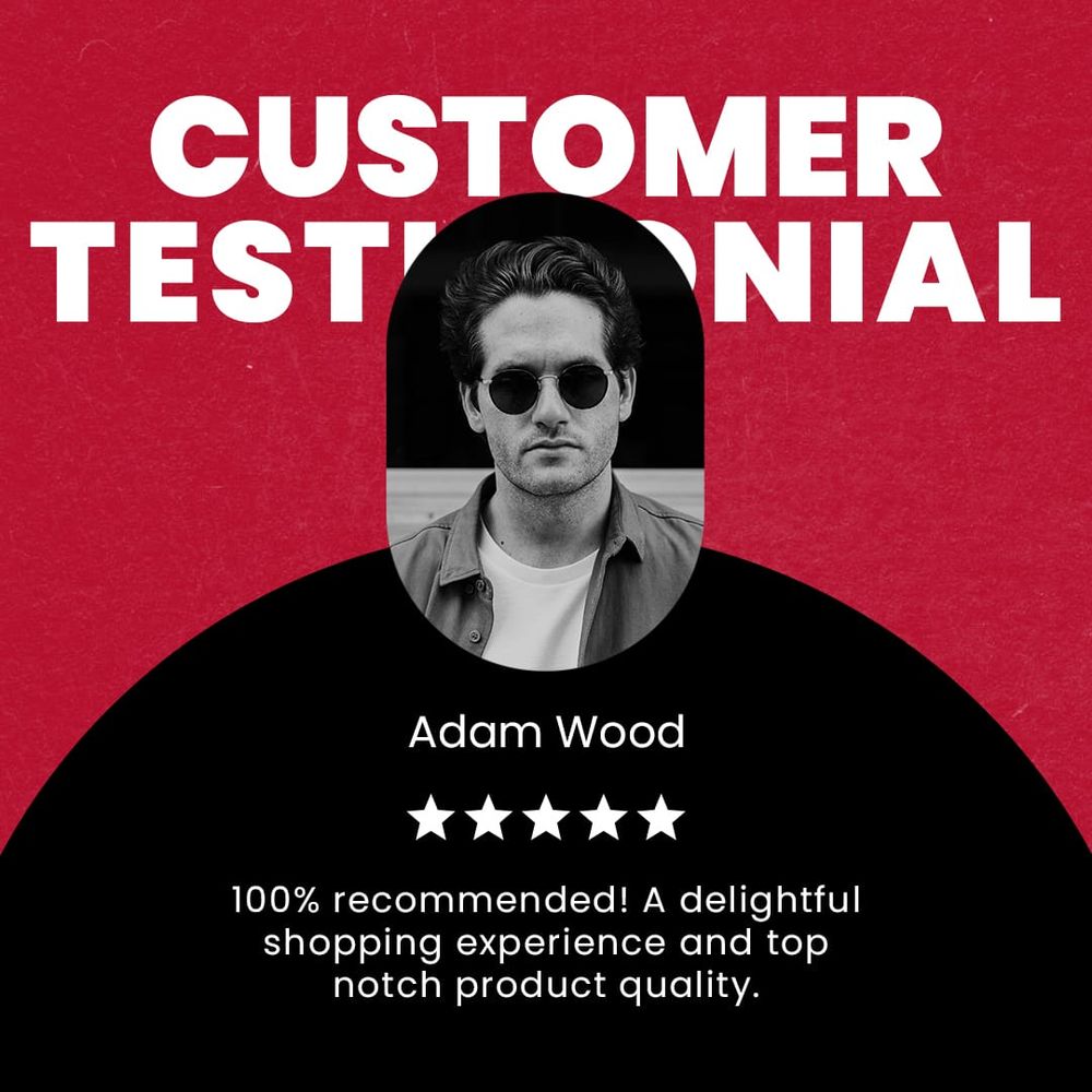 Customer Testimonial Instagram Post