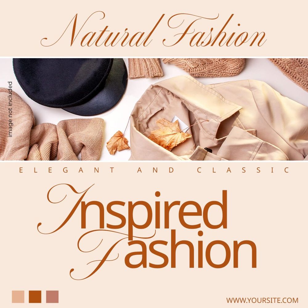 Inspired Fashion Instagram Post Template