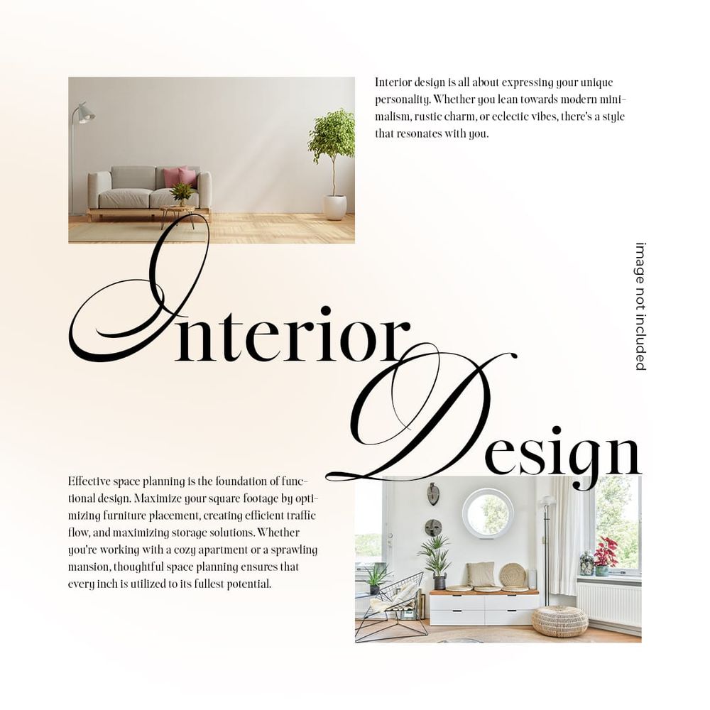 Interior Design Instagram Post Template