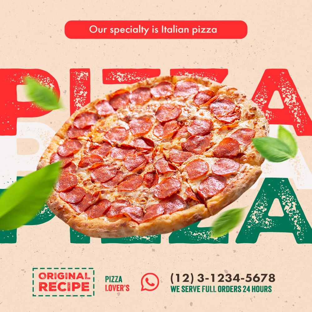 Italian Pizza Lovers Exobites Instagram Post