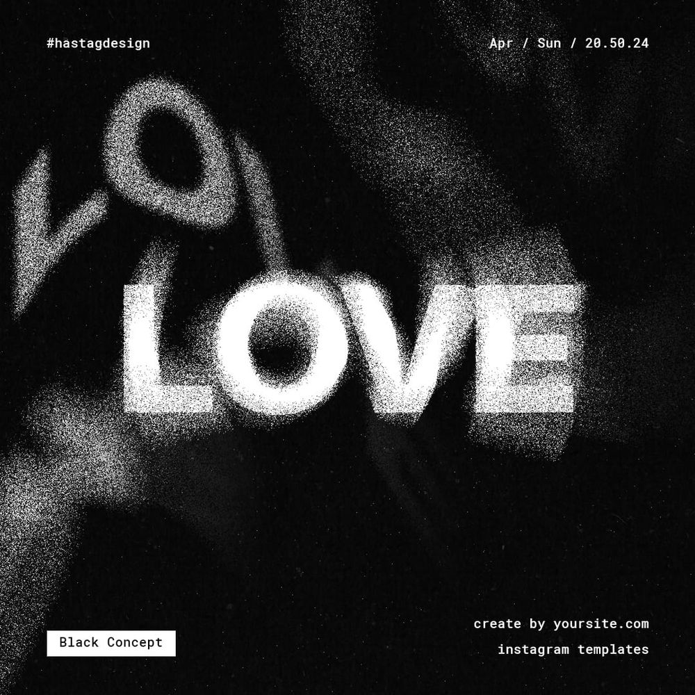 Love Instagram Post Template