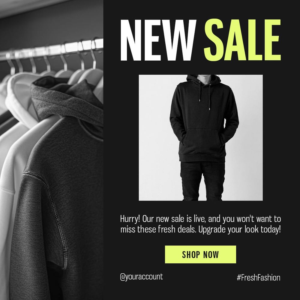 New Sale Fashion Aurum Instagram Post