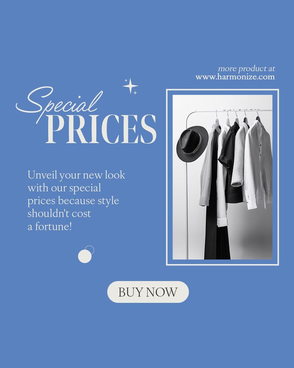 Special Prices Harmonize Instagram Post