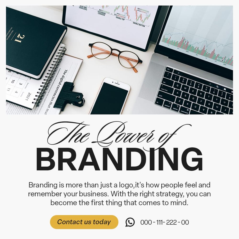 The Power Of Branding Signature Instagram Post