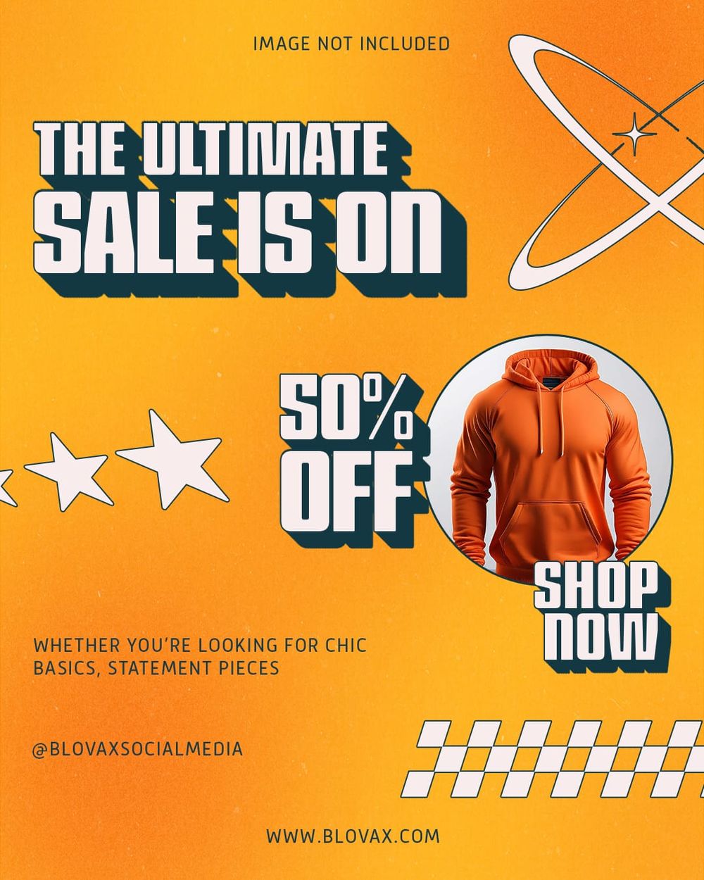 The Ultimate Sale Is On Blovax Instagram Post