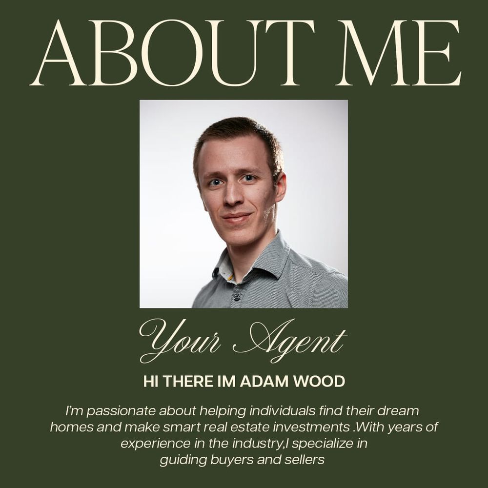 About Me Realtor Property Instagram Post