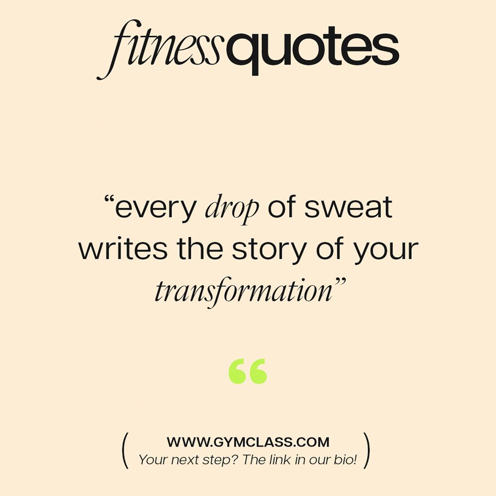 Quotes Fitness Coach Instagram Post