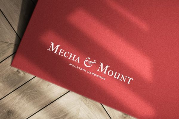 Red Logo Mockup