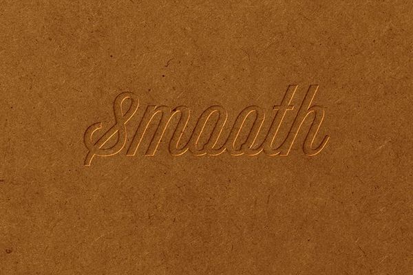 Smooth Carboard Paper Logo Mockup