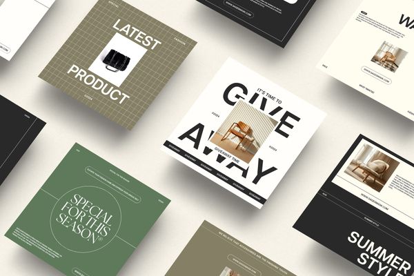 Branding Instagram Post Mockup Template