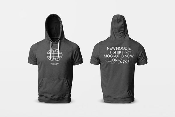 Hoodie T-Shirt Mockup