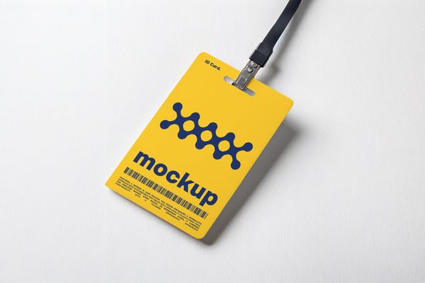 Corporate ID Card Mockup