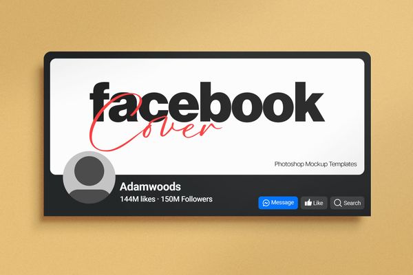 Facebook Cover Mockup