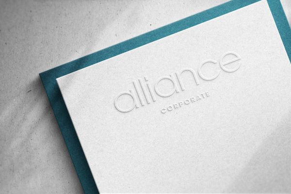 Alliance Corporate Logo Mockup