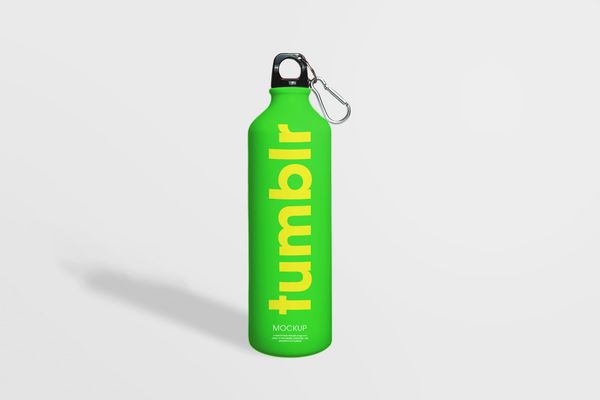 Tumblr Bottle Mockup