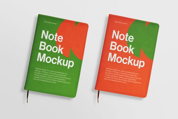 Two Notebook Mockup