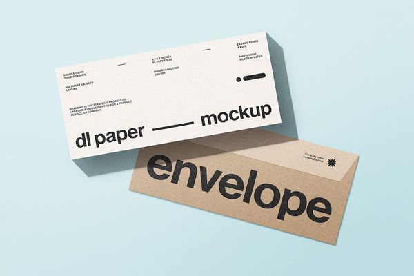 Envelope Mockup
