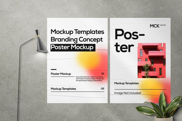 Interior Creative Poster Mockup