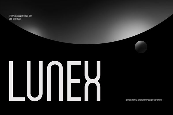 Lunex Font