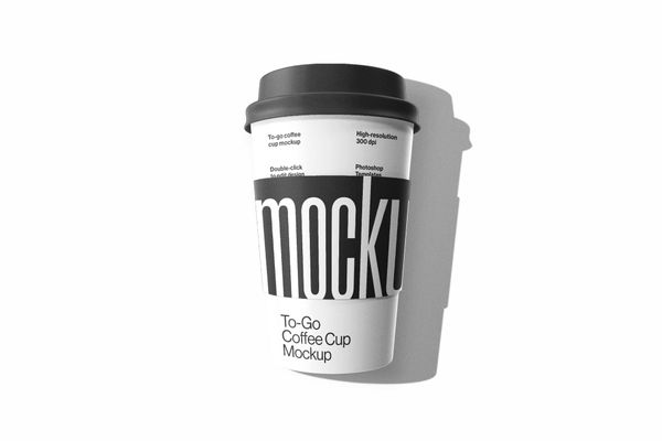 To-Go Coffee Cup Mockup