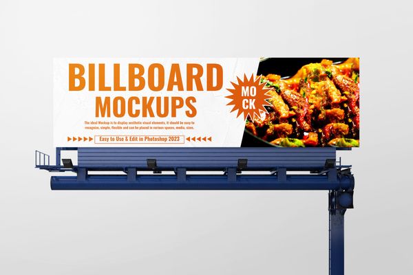 Natural Billboard Mockup