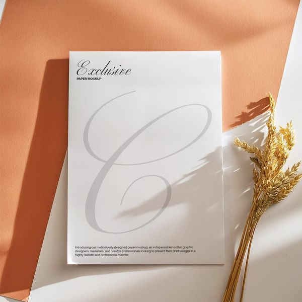 Exclusive Paper Mockup