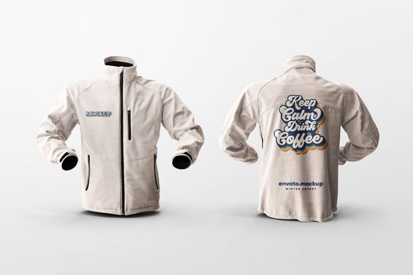 Winter Jacket Mockup