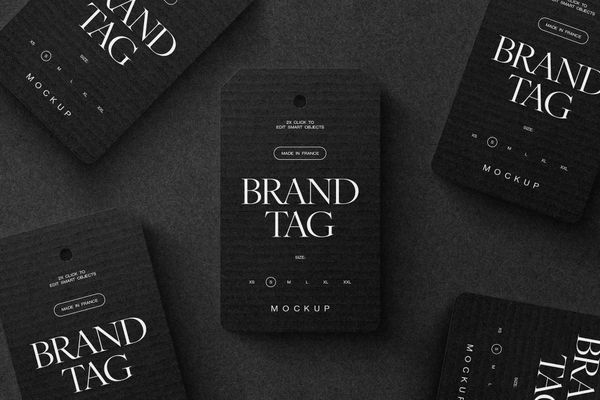 Brand Tag Mockup